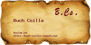 Buch Csilla névjegykártya
